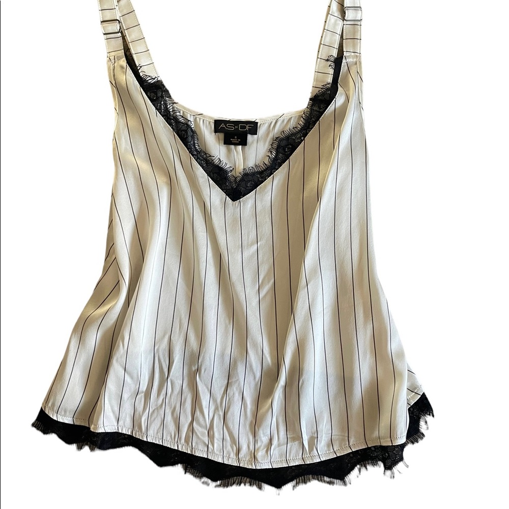 Silk Lace Tank
